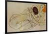 Two Girls (Lovers), 1914-Egon Schiele-Framed Giclee Print