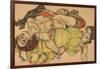 Two Girls Lying Entwined, 1915-Egon Schiele-Framed Giclee Print