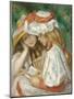 Two Girls Reading, 1890-1-Pierre-Auguste Renoir-Mounted Giclee Print