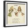 Two Girls Sewing-Margaret Wendell Huntington-Framed Photographic Print