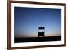 Two Girls Sit on a Bench by a Lake in Yangon at Sunrise-Damir Sagolj-Framed Photographic Print