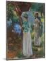 Two Girls with Parasols, 1888-John Singer Sargent-Mounted Giclee Print