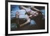 Two Girls-Michalina Wozniak-Framed Photographic Print