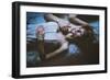 Two Girls-Michalina Wozniak-Framed Photographic Print