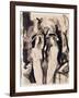 Two Girls-Auguste Macke-Framed Giclee Print