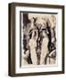 Two Girls-Auguste Macke-Framed Giclee Print