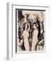 Two Girls-Auguste Macke-Framed Giclee Print