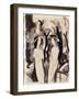 Two Girls-Auguste Macke-Framed Giclee Print