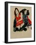 Two Girls-Egon Schiele-Framed Giclee Print