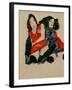 Two Girls-Egon Schiele-Framed Giclee Print