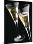 Two glasses of champagne-null-Mounted Photographic Print