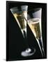 Two glasses of champagne-null-Framed Photographic Print