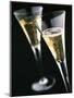 Two glasses of champagne-null-Mounted Photographic Print