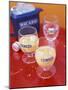 Two Glasses of Pernod with Ice and Jug of Ice Cubes-Peter Medilek-Mounted Photographic Print