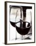 Two Glasses of Red Wine-null-Framed Photographic Print