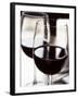 Two Glasses of Red Wine-null-Framed Photographic Print