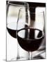 Two Glasses of Red Wine-null-Mounted Photographic Print
