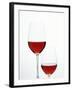 Two Glasses of Red Wine-Joerg Lehmann-Framed Photographic Print