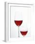 Two Glasses of Red Wine-Joerg Lehmann-Framed Photographic Print