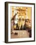 Two Glasses of Sparkling Wine for Christmas Party-Joerg Lehmann-Framed Photographic Print