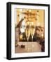 Two Glasses of Sparkling Wine for Christmas Party-Joerg Lehmann-Framed Photographic Print