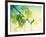 Two Glasses of White Wine; Green Grape Backdrop-Bodo A^ Schieren-Framed Photographic Print