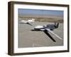 Two Global Hawks Parked on a Ramp-Stocktrek Images-Framed Photographic Print