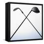 Two Golf Clubs-null-Framed Stretched Canvas