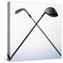 Two Golf Clubs-null-Stretched Canvas