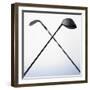 Two Golf Clubs-null-Framed Photographic Print