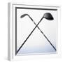 Two Golf Clubs-null-Framed Photographic Print