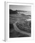 Two Golfers Playing on a Putting Green at Pebble Beach Golf Course-Nina Leen-Framed Premium Photographic Print