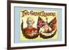 Two Great Leaders- Lord Roberts and Wilson's-Arthur Smith-Framed Art Print