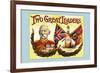 Two Great Leaders- Lord Roberts and Wilson's-Arthur Smith-Framed Art Print