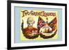 Two Great Leaders- Lord Roberts and Wilson's-Arthur Smith-Framed Art Print