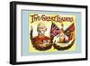 Two Great Leaders- Lord Roberts and Wilson's-Arthur Smith-Framed Art Print