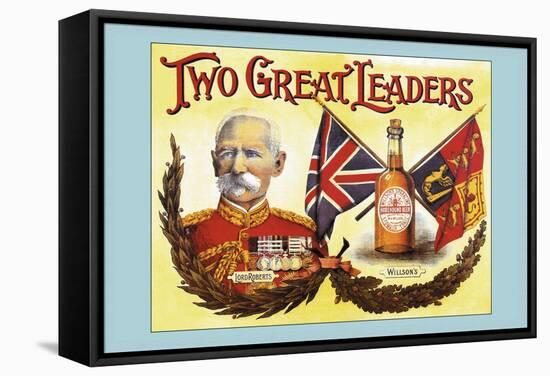 Two Great Leaders- Lord Roberts and Wilson's-Arthur Smith-Framed Stretched Canvas