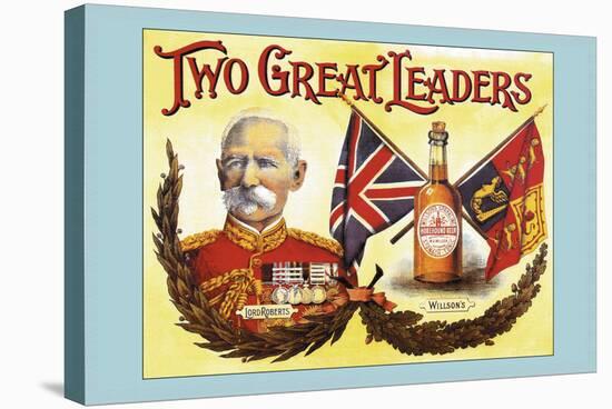 Two Great Leaders- Lord Roberts and Wilson's-Arthur Smith-Stretched Canvas