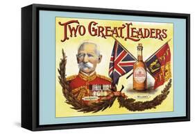 Two Great Leaders- Lord Roberts and Wilson's-Arthur Smith-Framed Stretched Canvas