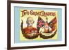 Two Great Leaders- Lord Roberts and Wilson's-Arthur Smith-Framed Art Print