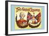 Two Great Leaders- Lord Roberts and Wilson's-Arthur Smith-Framed Art Print