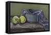 Two Green Apples, 2004-Raimonda Kasparaviciene Jatkeviciute-Framed Stretched Canvas