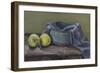 Two Green Apples, 2004-Raimonda Kasparaviciene Jatkeviciute-Framed Giclee Print