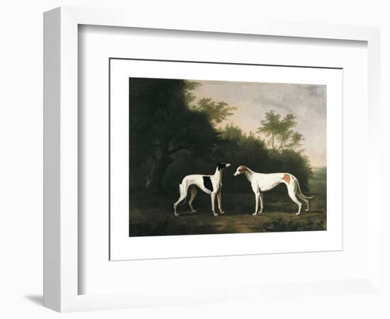 Two Greyhounds-unknown Boultbee-Framed Art Print