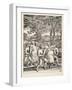 Two Groups of Peasants Following the Pilgrimage of Epilepsy, C.1642-Pieter Bruegel the Elder-Framed Giclee Print