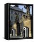 Two Guards in Front of the Gate to Prague Castle, Hradcany, Czech Republic-Richard Nebesky-Framed Stretched Canvas