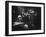 Two Guitarists and Vocalist Entertaining at Club Chez Genevieve-Gjon Mili-Framed Premium Photographic Print