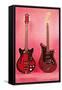 Two Guitars, Retro-null-Framed Stretched Canvas