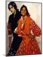Two Gypsys; Dos Gitanas, 1913-Joaquin Sorolla y Bastida-Mounted Giclee Print