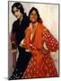Two Gypsys; Dos Gitanas, 1913-Joaquin Sorolla y Bastida-Mounted Giclee Print